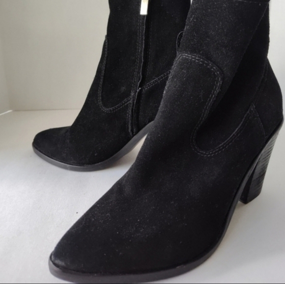 Treasure & Bond black suede ankle boots size 8 - Picture 2 of 10